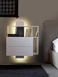 Bedside Tables For Bedroom Hanging Photos