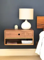 Bedside tables for bedroom hanging photos