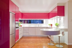 Kitchen with closed cabinets photo