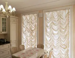 Mətbəx Interyerində Fransız Pərdələri