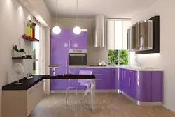 Дизайн интерьера пластиковой кухни