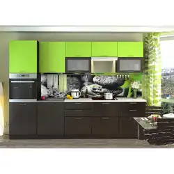 Plastic kitchen interior design