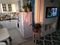 Kitchen design in Khrushchev two-room apartment