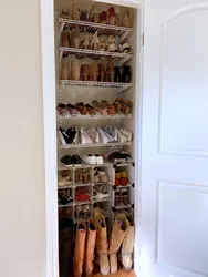Storing shoes in the hallway photo options