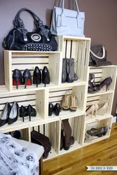 Storing shoes in the hallway photo options