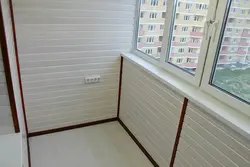 Лоджияны панельдер фотосуретімен аяқтау