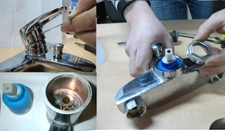 How to change a faucet in the kitchen photo