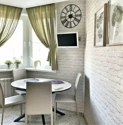 Ağ Parlaq Mətbəx Fotoşəkilləri Kiçik