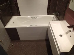 Panel Evində Bir Mənzil Üçün Vanna Otağı Dizaynı