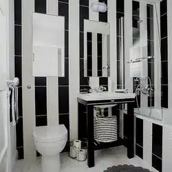 Striped bathtub photo