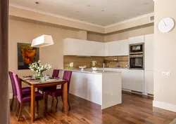 Fusion style in the kitchen interior