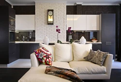 Fusion style in the kitchen interior
