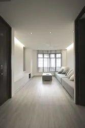 Yataq otağının interyerində boz mərtəbə