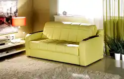 Qonaq otağının içərisində akkordeon divanı