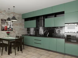 Matte facades for kitchen photo