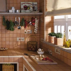 Kitchen wall tile design