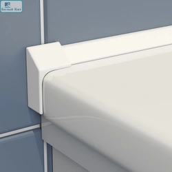 Plastic Border For Bathroom Photo