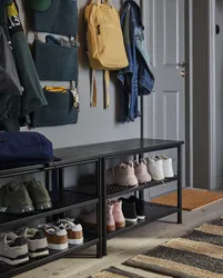 Hallway space for shoes photo