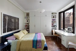 Tabletop window sill in the bedroom photo