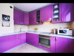 Күлгін ас үй интерьері