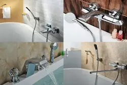 Ванна бөлмесінің фотосуретіндегі кранның орналасуы