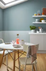 How to paint walls in a small kitchen photo