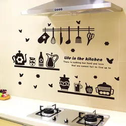 Kitchen decor photo stickers