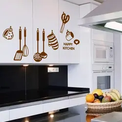 Kitchen Decor Photo Stickers