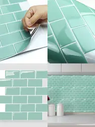 Plastic tiles for bathroom photo