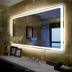 Bathroom design illuminated mirror