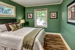 Bedroom interior sage