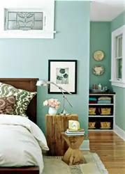 Bedroom interior sage
