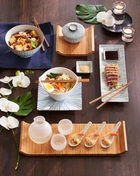 Japanese cuisine with photos at home