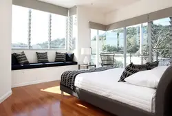 Ideas for a window in the bedroom photo