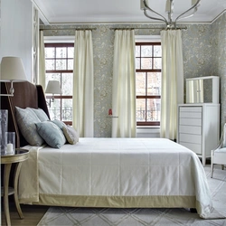 Ideas for a window in the bedroom photo