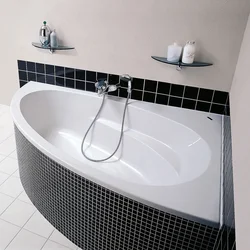 Acrylic bathtub photo design