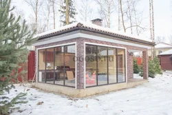 Photos of small summer kitchens