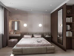 Bedrooms in powdery tones photo