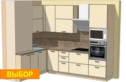 Кухня С Вентиляционным Коробом Дизайн 8 Кв