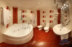 Тарҳи ҳаммом хурд бо jacuzzi