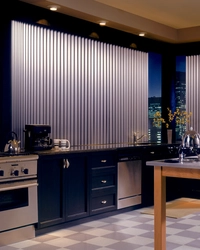 Decorate blinds in the kitchen photo