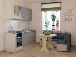Кухонные столы интерьер маленькой кухни фото