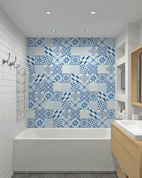 Patchwork bathroom design