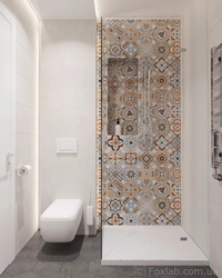 Patchwork bathroom design