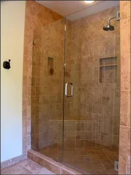 Homemade shower stalls for the bathroom photo
