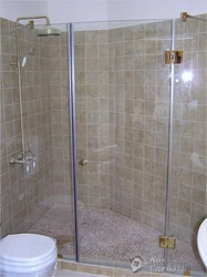 Homemade shower stalls for the bathroom photo