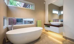 Freestanding Bathroom In The Interior