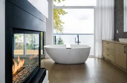 Photo of standing bathtub