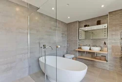 Photo of standing bathtub