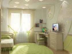 Пәтердегі Қызға Арналған Балалар Бөлмесінің Дизайны